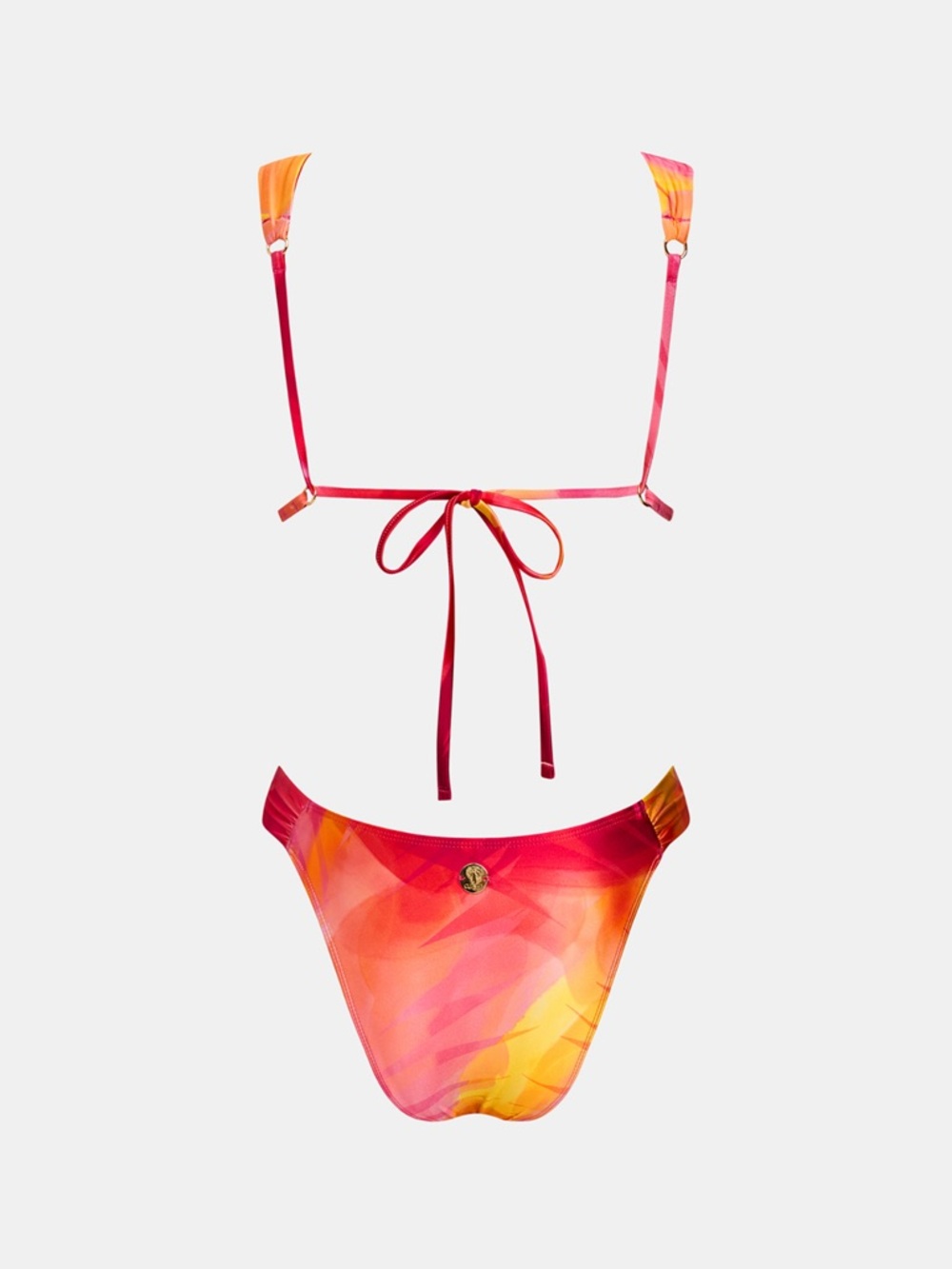 NWT CUPSHE JJD Tequila Sunrise Bikini Set - Picture 7 of 16